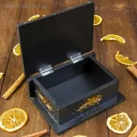 Шкатулка "Ин-Янь" 15х10х5 см, МДФ Шкатулка "Ин-Янь" 15х10х5 см, МДФ