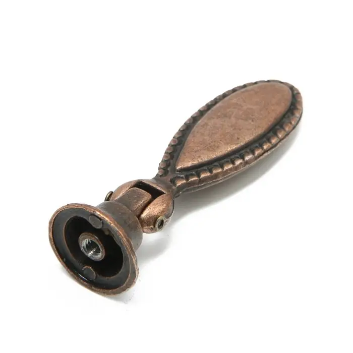 Ручка-кнопка ТУНДРА РК025АС, цвет медь