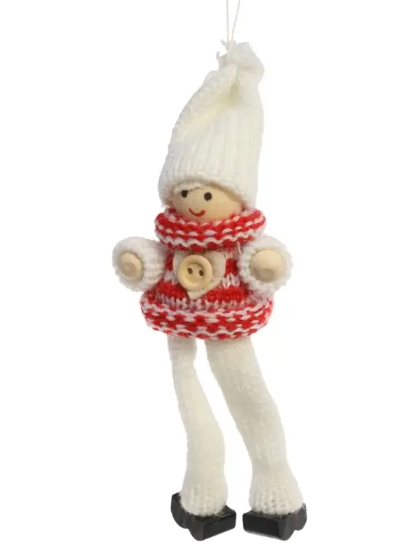 Елочная игрушка &laquo;Зимние куколки&raquo;, МИКС