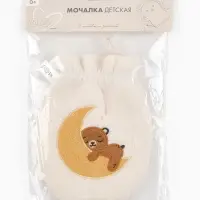 Детская мочалка для купания &laquo;Малыш&raquo;, махра, "M&B"