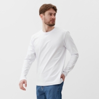 Лонгслив мужской MIST Men's casual размер 56, белый