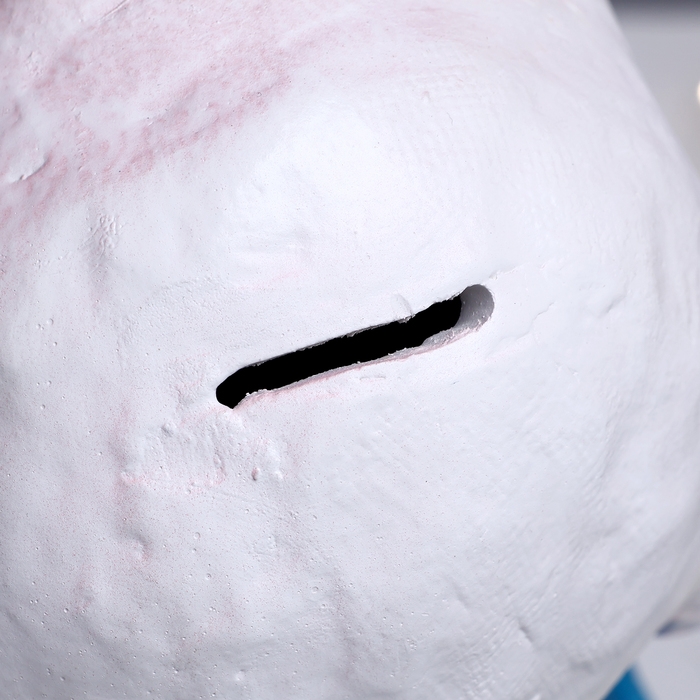 Копилка Копилка "Снеговик с ёлочкой" в красной шапке, 25х17см