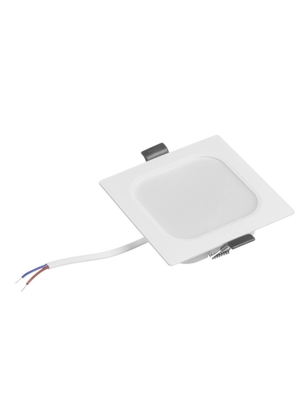 Светильник встраиваемый светодиодный "Даунлайт" 5Вт, 4000K, 475 Лм, 220В, 90x25 мм, квадрат   105329