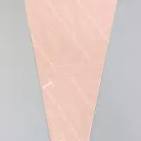 Пакет цветочный Конус, розовый, 28×9×44 см±1 см