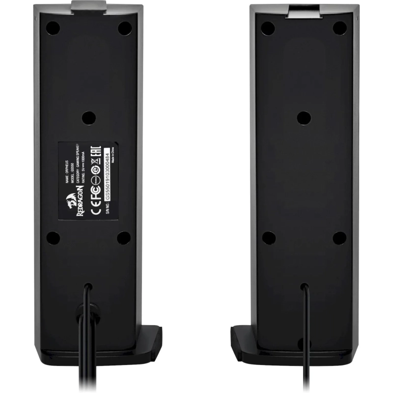Акустическая система Redragon  Orpheus (77601) черный, 6Вт пит.USB
