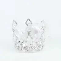 Корона для торта &laquo;Витая&raquo;, цвет серебро