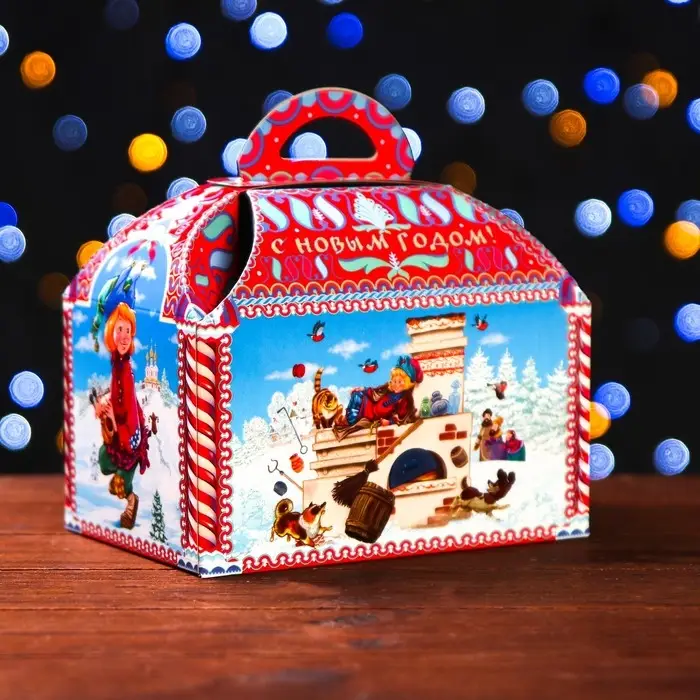 Подарочная коробка «Емеля» 18.5×12.5×19 см