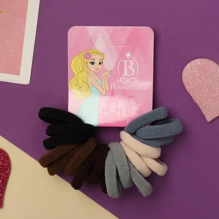 Резинка для волос  Резинка для волос "Спорт" (набор 18 шт) классик галант загадка, 2,5 см