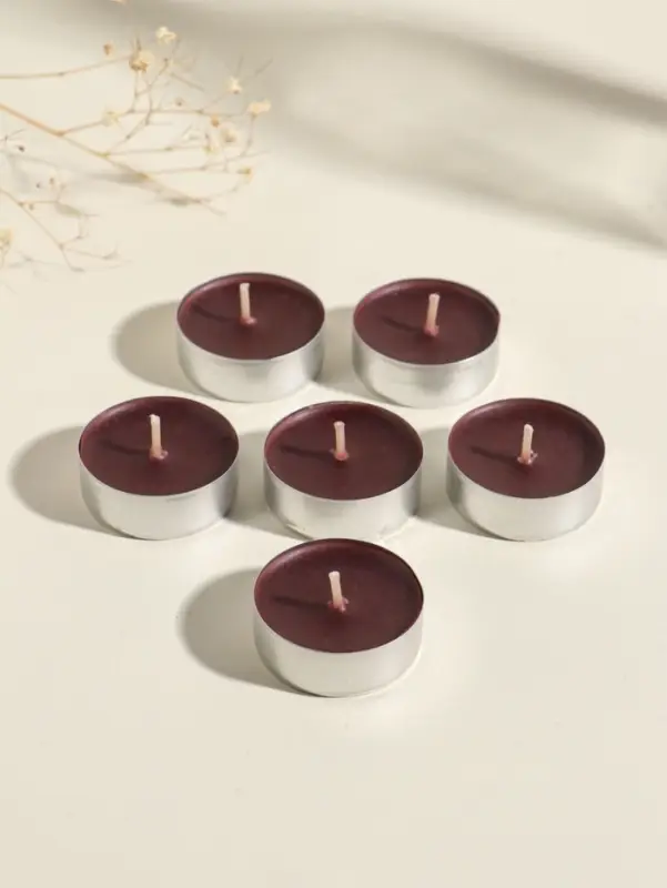 Набор свечей ароматических чайных &laquo;Шоколад&raquo;, 6 шт.