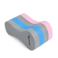 Колобашка для аквааэробики ONLYTOP, 21&times;11&times;10 см, розово-серо-голубая
