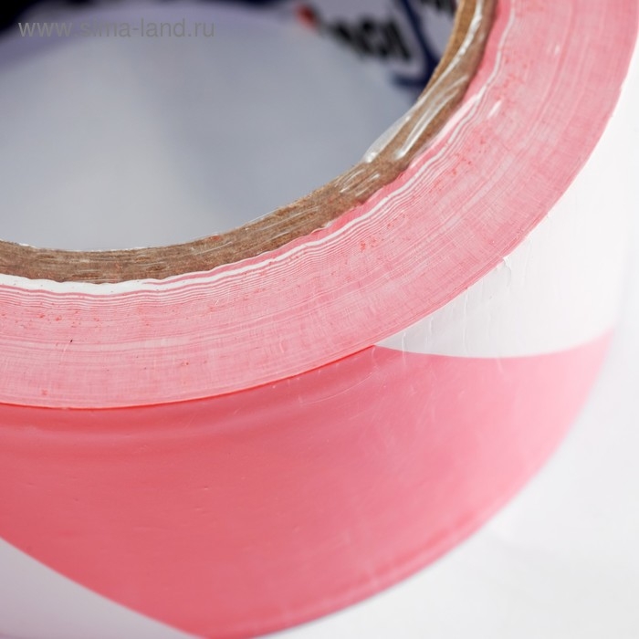 Лента сигнальная UNIBOB 50мм х 150м, красно-белая Лента сигнальная UNIBOB 50мм х 150м, красно-белая