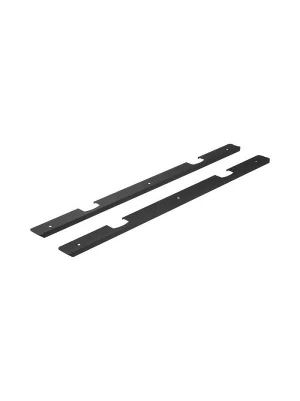 Планка для столешницы угловая CAPPIO, 38 мм, цвет черный, набор 2 шт