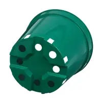 Горшок для рассады, 5 л, d=22 см, h=18 см, пластик, МИКС, Greengo