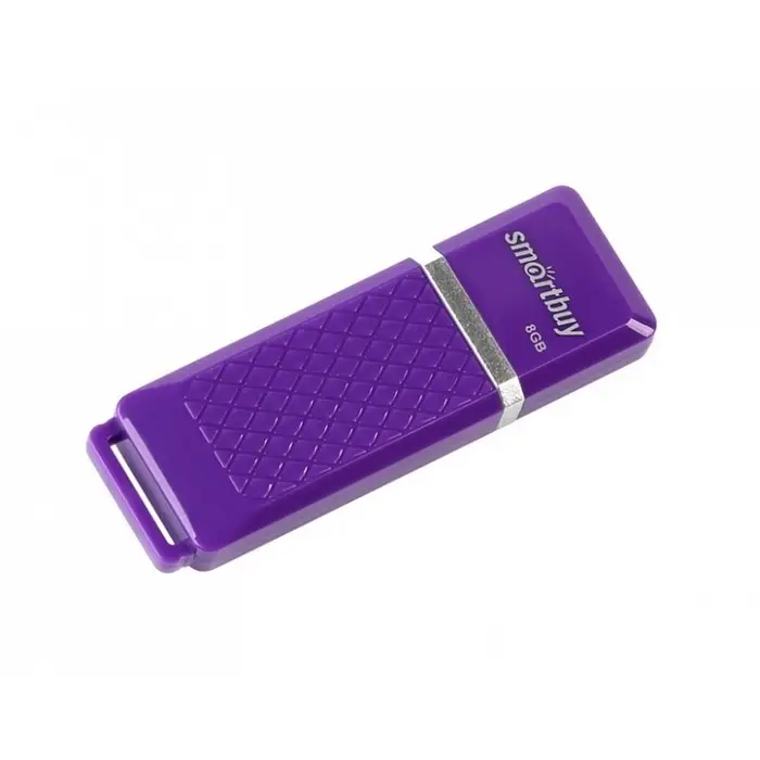 Флешка Smartbuy Quartz series Violet, 8 Гб, USB 2.0,чт до 25 Мб/с,зап до 15 Мб/с, фиолетовая Флешка Smartbuy Quartz series Violet, 8 Гб, USB 2.0,чт до 25 Мб/с,зап до 15 Мб/с, фиолетовая