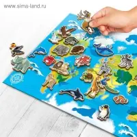 Обучающий плакат &laquo;Животные мира&raquo;