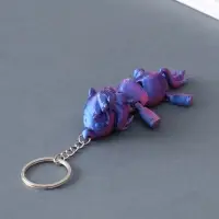 Брелок пластик 3D "Лошадка" 9,5х5х3 см