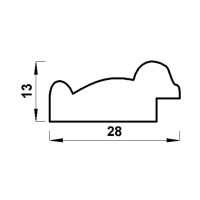 Фоторамка пластик МИРАМ 29.7х42 см, (A3) серебро (пластиковый экран)