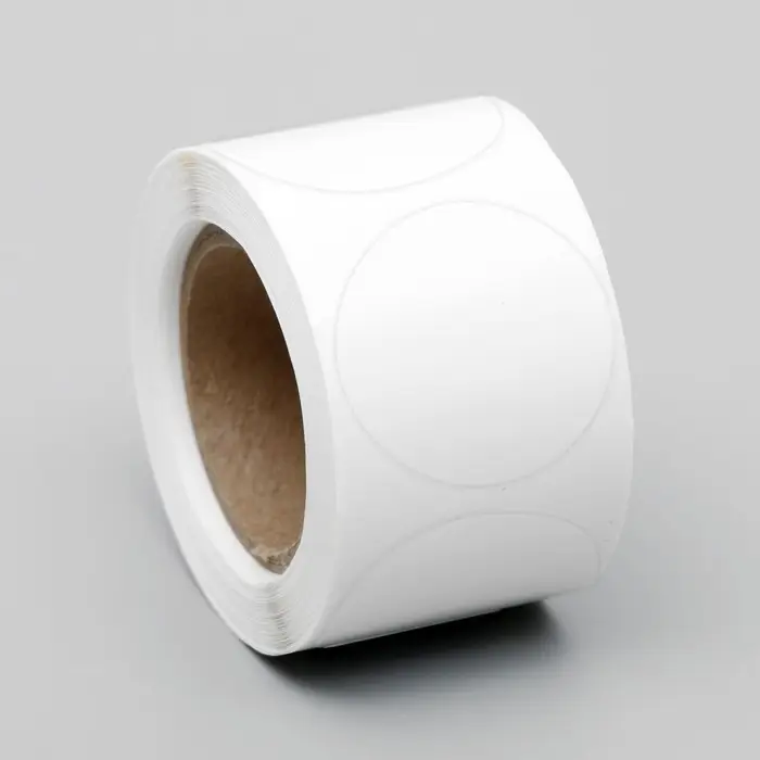 Наклейка прозрачная, без рисунка, 3.8&times;3.8 см, 300 шт.