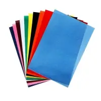 Набор бумаги бархатной А4, 10 листов, 10 цветов, плотность 110 г/м&sup2;