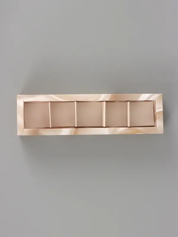 Коробка под 5 конфет с ячейками &laquo;Шёлк&raquo;, 6&times;23&times;3 см