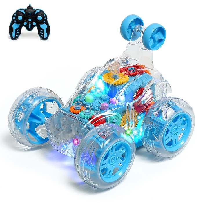 Перевёртыш радиоуправляемый «Шестерёнки», свет Перевёртыш радиоуправляемый «Шестерёнки», свет