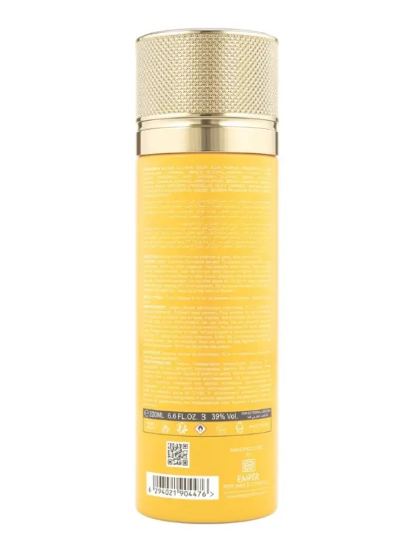 Дезодорант парфюмированный EMPER ARUBA GOLD женсикй, 200 мл