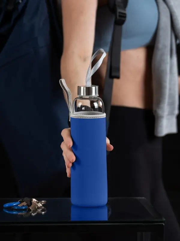 Бутылка для воды Sleeve Ace, синяя Бутылка для воды Sleeve Ace, синяя