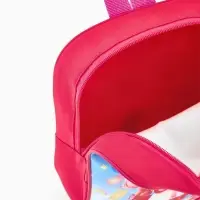 Рюкзак детский 20,5*9*24, отд на молнии, девочка ярко-розовый