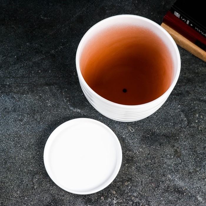 Горшок цветочный Горшок цветочный "Нежность" белое 4,7 л