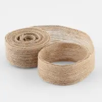 Лента текстильная, 25 мм, 4.5&plusmn;0.5 м, бежевая