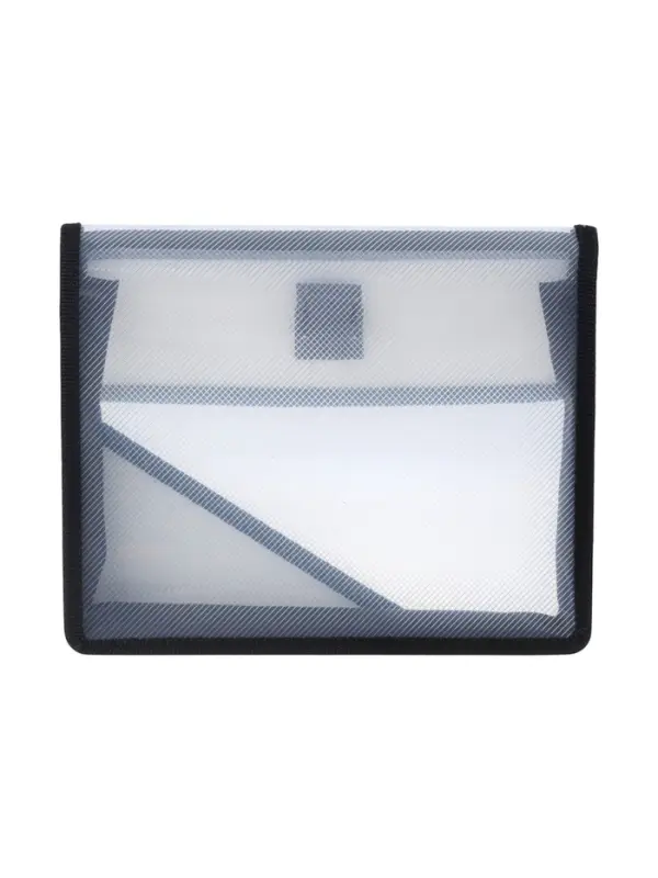 Папка д/тетрадей А5 клапан на липучке пластик "Черная тачка", 1 отделение 230*190*50