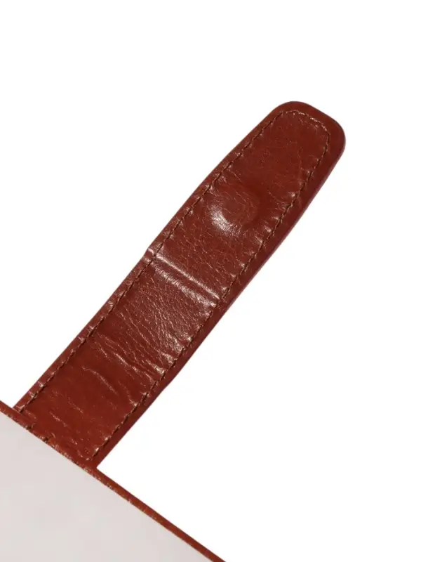 Ежедневник недатированный формат А5, с хлястиком, 128л, линия, пвх, Красный