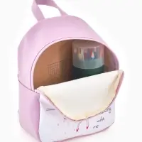 Рюкзак дет 18*8*23 см, Девочка, отд на молнии, сиреневый