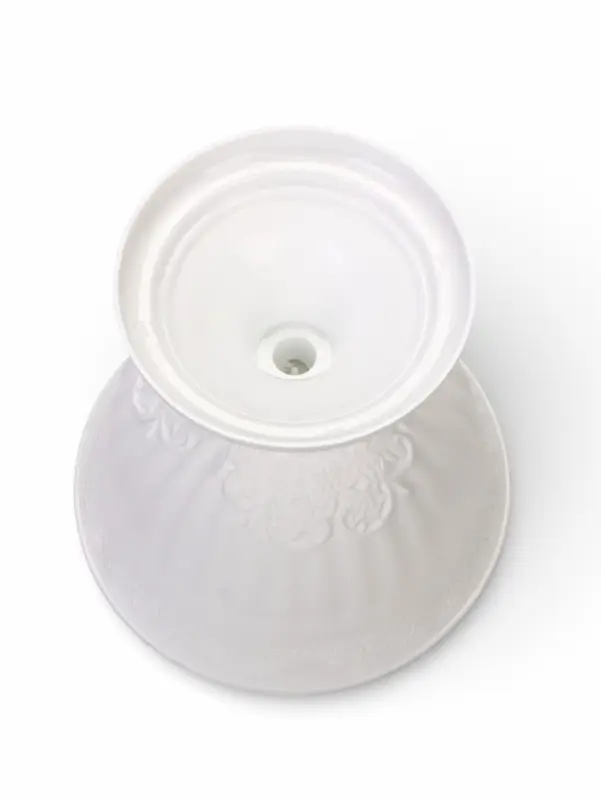 Вазон для цветов &laquo;Венеция&raquo;, 600 мл, d=14 см, h=14 см, пластиковый, белый