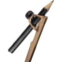 Готовальня Attache BF-BX4 2пр/наб,циркуль 122мм,зол+черн,пл.пенал,европодв