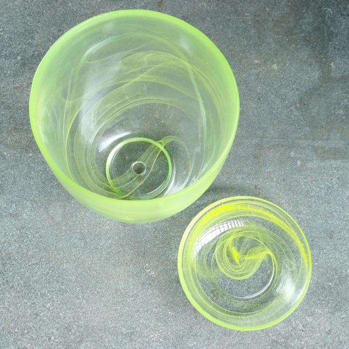 Горшок цветочный с поддоном  Горшок цветочный с поддоном "Гармония", желтый 2 л