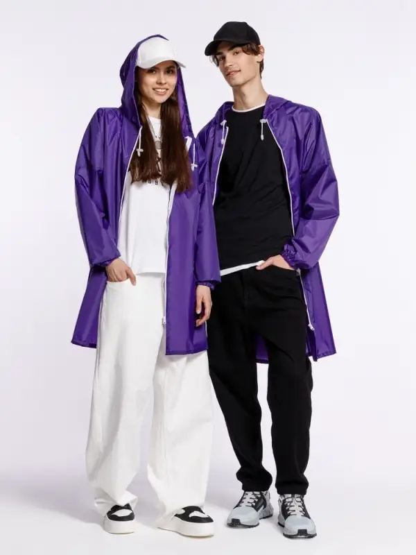 Дождевик Rainman Zip, фиолетовый, размер 3XL