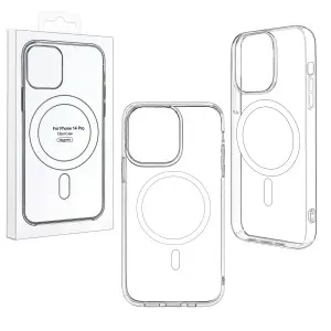 Чехол для iPhone 14 Pro Clear Case (MagSafe) TPU+PC