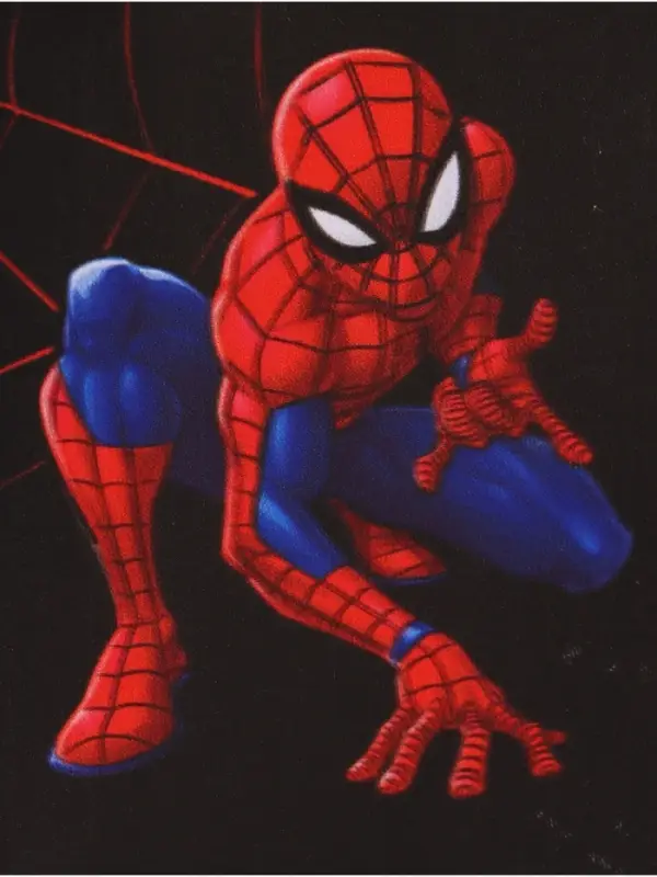 Кошелек детский на липучке, Человек паук