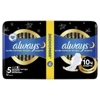 Прокладки Always Ultra Night, экстра защита, 12 шт.