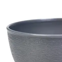 Горшок для цветов с поддоном 0,5 л d12,5см h0,7 см "Фиалочка" серый перламутр Горшок для цветов с поддоном 0,5 л d12,5см h0,7 см "Фиалочка" серый перламутр