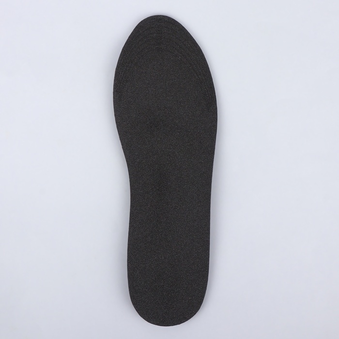 Стельки для обуви, универсальные, амортизирующие, р-р RU до 39 (р-р Пр-ля до 40), 25,5 см, пара, цвет чёрный Стельки для обуви, универсальные, амортизирующие, р-р RU до 39 (р-р Пр-ля до 40), 25,5 см, пара, цвет чёрный