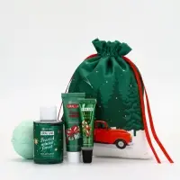 URAL LAB Winter Melody Набор косметики в мешке, зимний лес URAL LAB Winter Melody Набор косметики в мешке, зимний лес