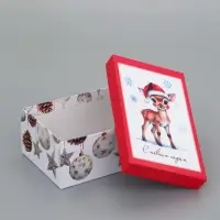 Коробки подарочные &laquo;Почта Новый Год&raquo;, 10 в 1, 30&times;19&times;11.5 - 12&times;6.5&times;4 см
