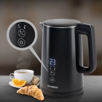 Чайник HYK-S5509 1,5л 2200Вт черный (металл)