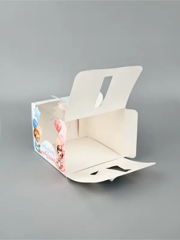 Коробка для бенто-торта &laquo;В ожидании чуда&raquo; 16&times;16&times;12.5 см