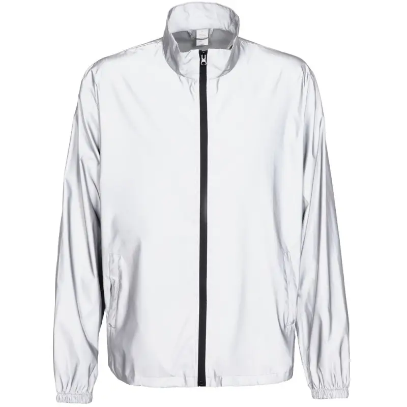 Ветровка Manifest 2.0 из светоотражающей ткани, серая, размер XS/S Ветровка Manifest 2.0 из светоотражающей ткани, серая, размер XS/S