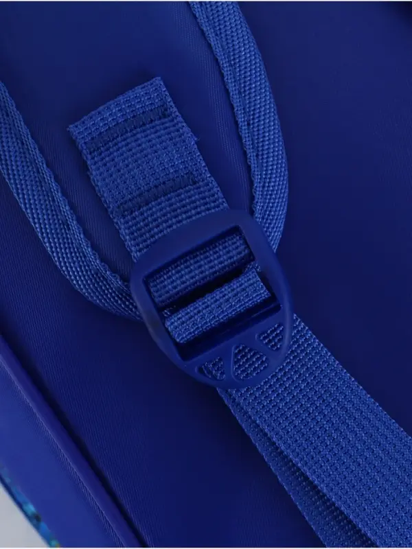 Рюкзак школьный со светодиодными лампочками &laquo;Синий Монстрик&raquo;