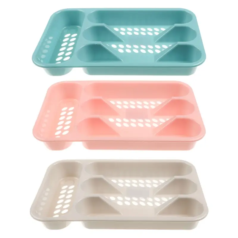 Лоток для столовых приборов тм VETTA Кантри, 4 секции, 33х19,5х4,5см, пластик