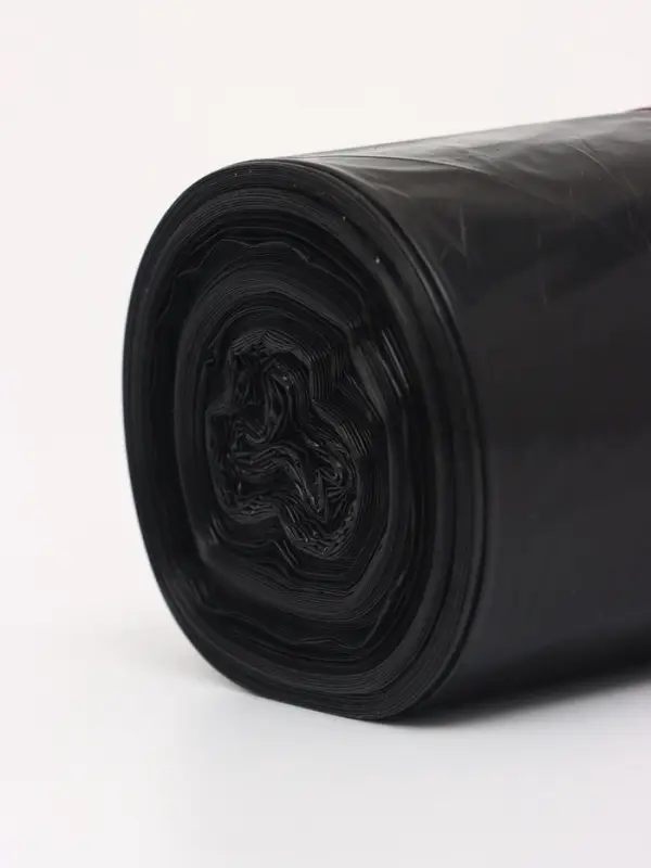 Мешки для мусора 240 л , ПВД, 40 мкм, 20 шт в рул, 86х120 см, цвет черный